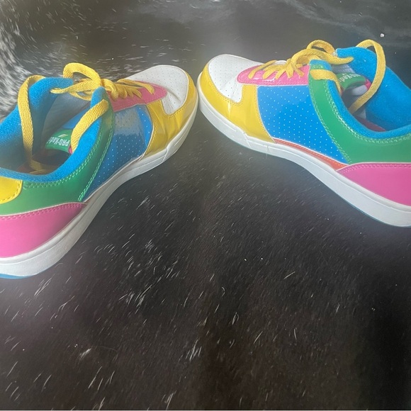 PRO-Keds Royal Court Mens Sneaker Size 10 Rare PM1407 Skittles edition! - Picture 6 of 9